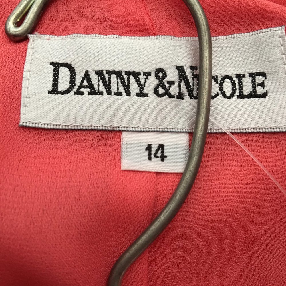 size 14 DANNY & NICHOLE Melon color Party Set